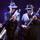 Jimmy Jam and Terry Lewis perform onstage during the 64th Annual GRAMMY Awards at MGM Grand Garden Arena on April 03, 2022 in Las Vegas, Nevada.